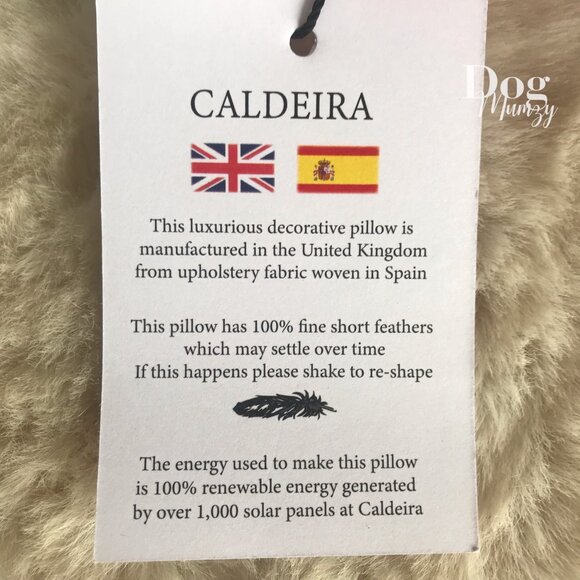 CALDEIRA Luxury Cross-Stitch Embroidered Tapestry Holiday Pillow Set - Picture 6 of 6